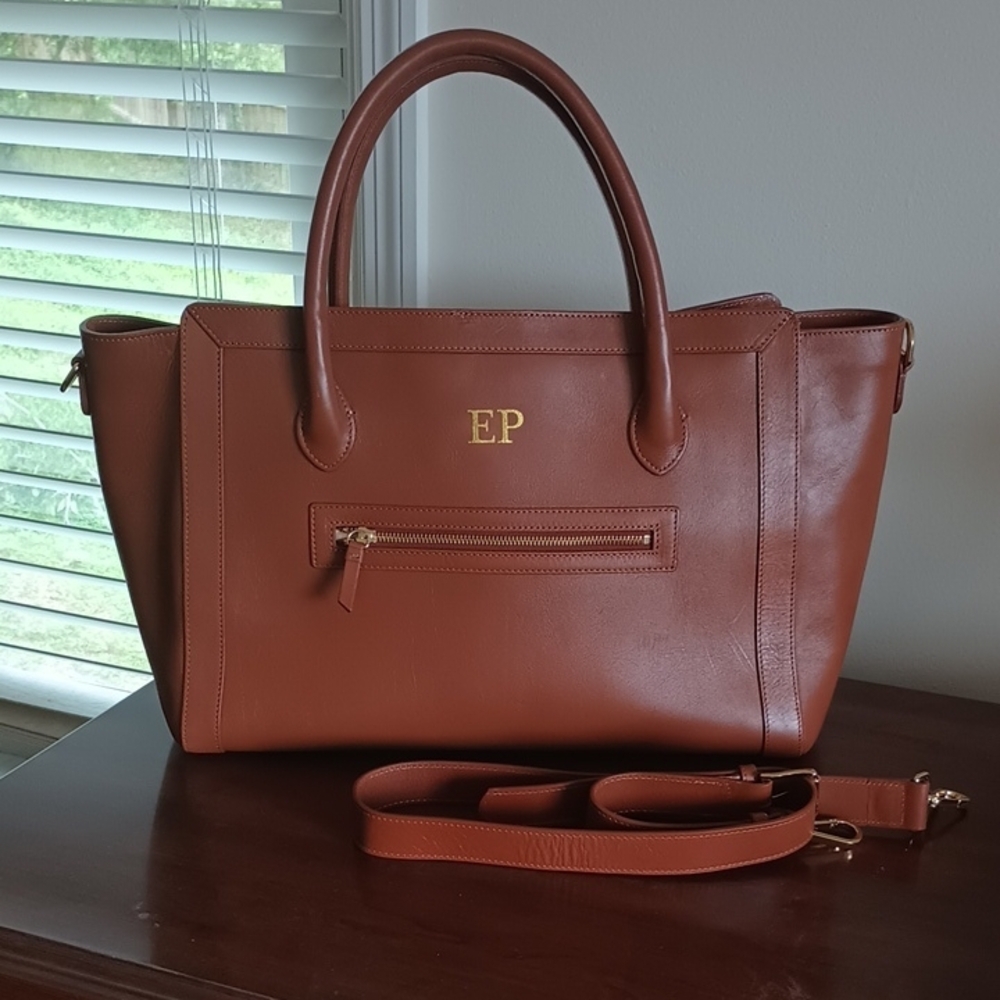 Mark & Graham Zoe Leather Work Tote